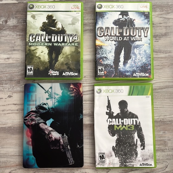 XBOX and XBOX 360 Live | Games | Xbox Call Of Duty 36 And Xbox 360 Live ...